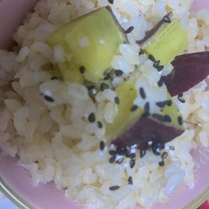 簡単 さつまいもご飯 2合